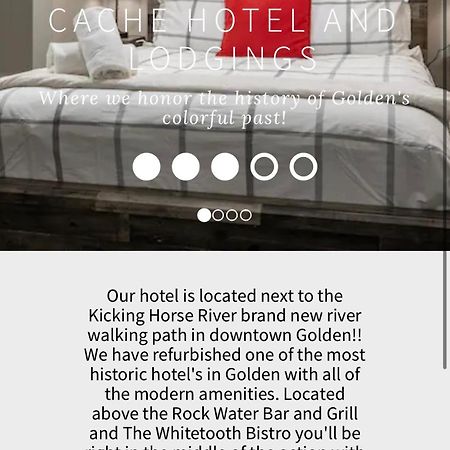 The Cache Hotel And Lodgings Golden Eksteriør bilde